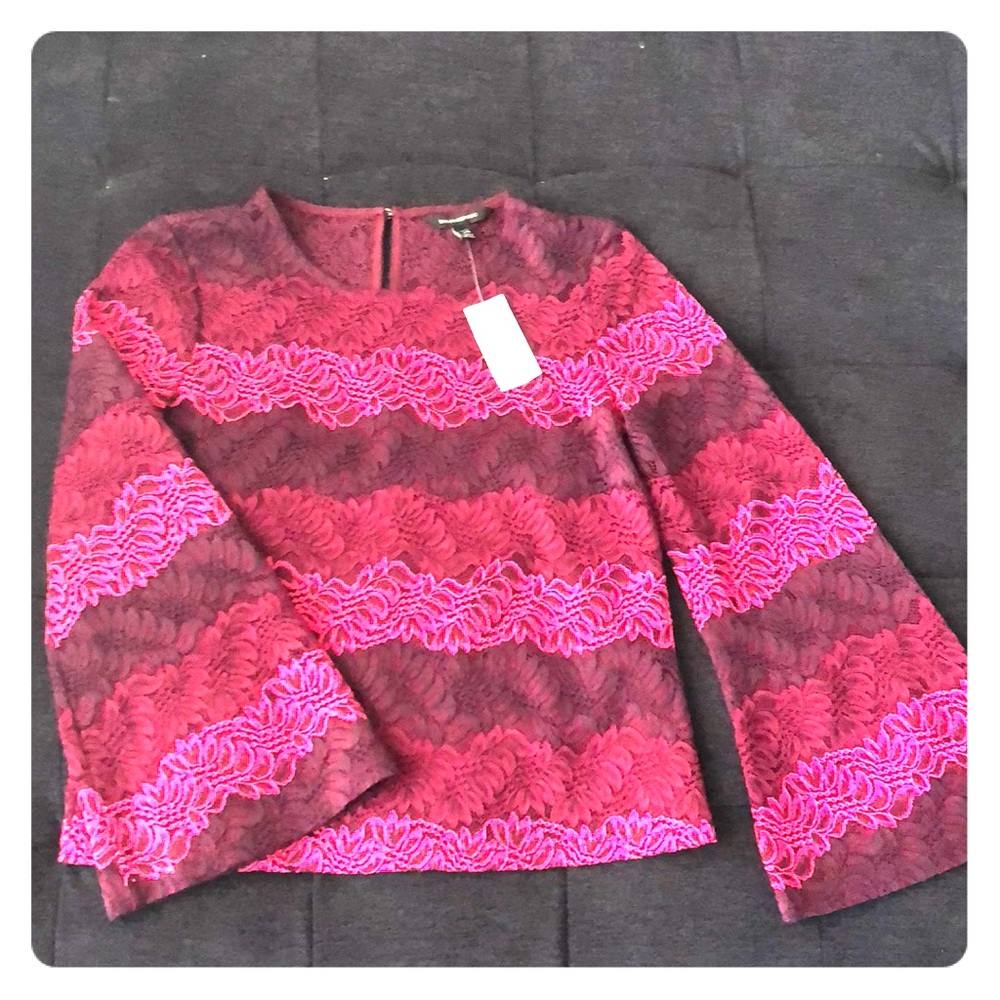 Nwt banana republic lace top with camisole